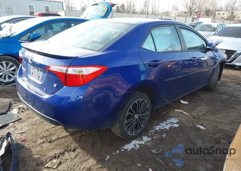 2014 Toyota Corolla L/Le/Le Plus/Le Premium/S/S Plus/S Premium from USA, damaged, VIN 2T1BURHE7ECC22360